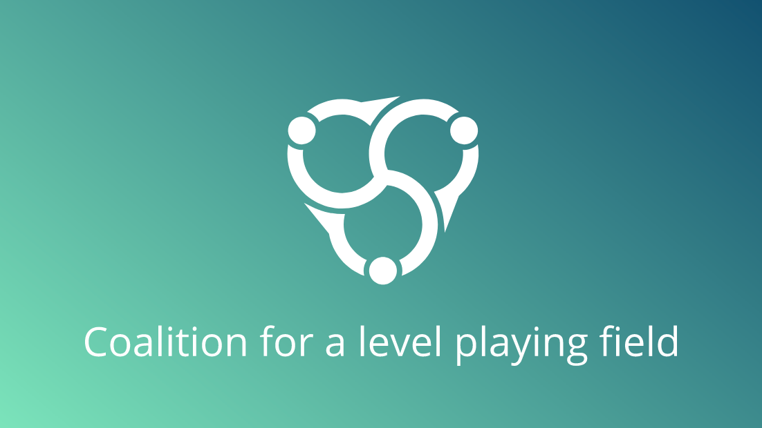 the Coalition for a Level Playing Field logo
