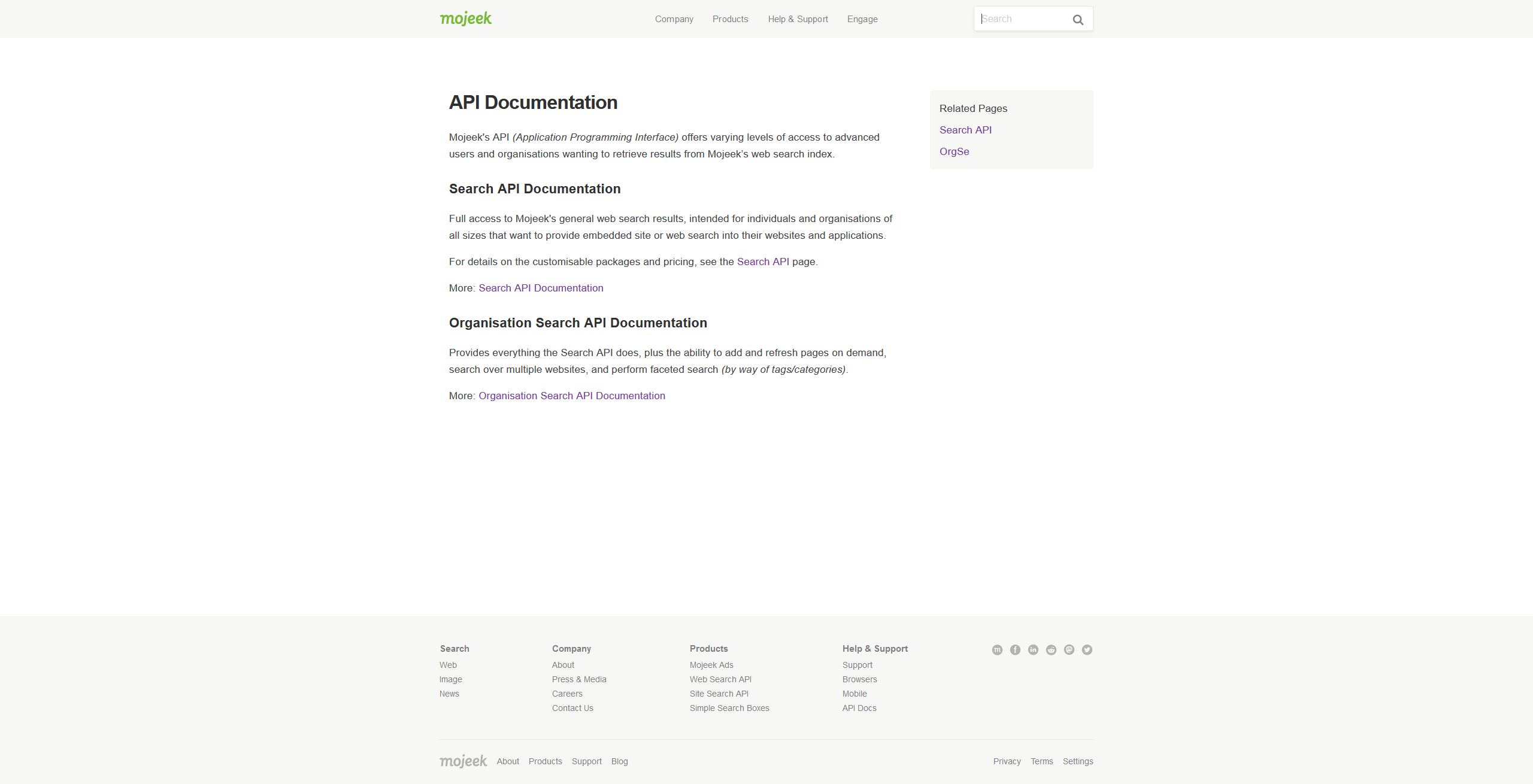 a page with hierarchically-structured titles, using identifiers such as h1, h2, h3 and h4